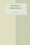 Book cover for Parenthesis in Biblical Hebrew