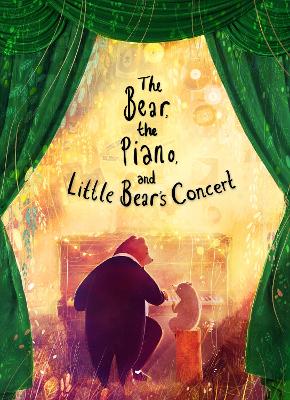 Book cover for The Bear, the Piano and Little Bear's Concert