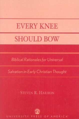 Cover of Every Knee Should Bow