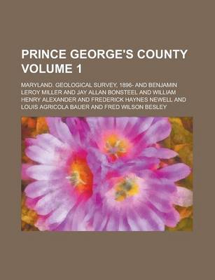 Book cover for Prince George's County Volume 1