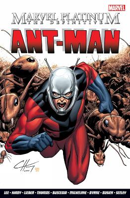 Book cover for The Marvel Platinum: Definitive Ant-man