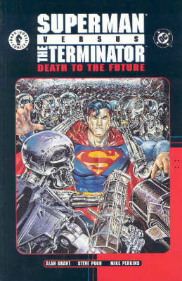 Book cover for Superman versus the Terminator