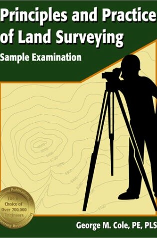 Cover of Principles and Practice of Land Surveying Sample Examination