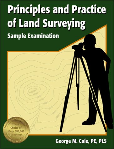 Book cover for Principles and Practice of Land Surveying Sample Examination