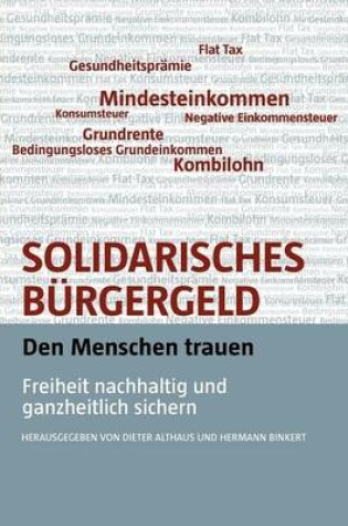 Cover of Solidarisches Burgergeld - den Menschen trauen