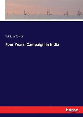 Book cover for Four Years' Campaign in India