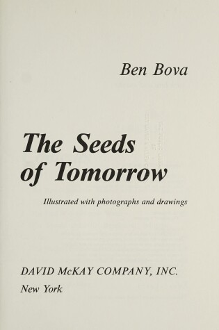 Cover of The Seeds of Tomorrow