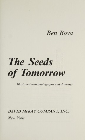 Book cover for The Seeds of Tomorrow