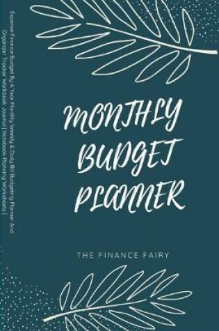 Cover of The Finance Fairy-Monthly Budget Planner