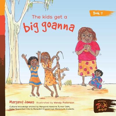 Book cover for The kids get a big goanna