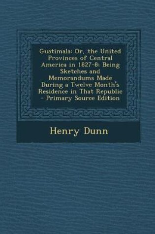 Cover of Guatimala