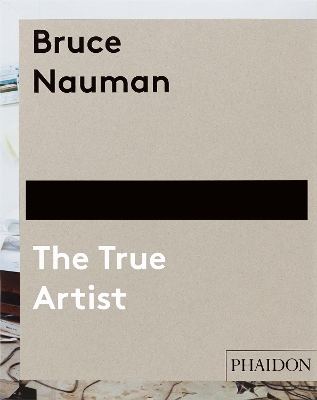 Book cover for Bruce Nauman