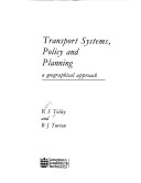 Cover of Transport Systems Policy & Planning