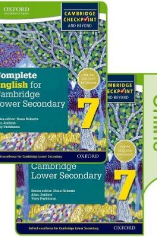 Cover of Complete English for Cambridge Lower Secondary Print and Online Student Book Pack 7