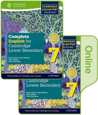 Book cover for Complete English for Cambridge Lower Secondary Print and Online Student Book Pack 7