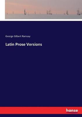 Book cover for Latin Prose Versions