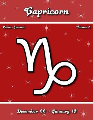 Book cover for Capricorn Zodiac Journal - Volume 5