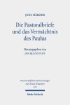 Book cover for Die Pastoralbriefe und das Vermachtnis des Paulus