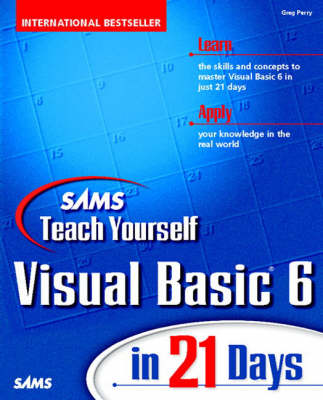 Book cover for Sams Teach Yourself Visual Basic 6 in 21 Days