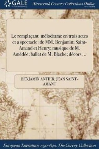 Cover of Le Remplacant