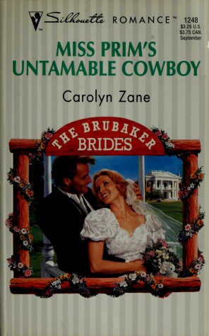 Book cover for Miss Prim's Untamable Cowboy