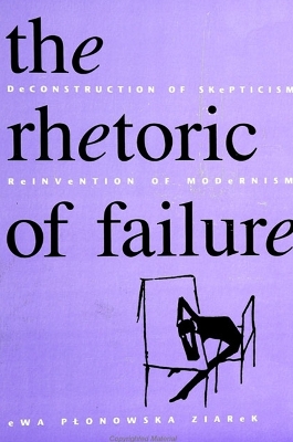 Book cover for The Rhetoric of Failure