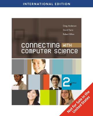 Book cover for Connecting with Computer Science, International Edition