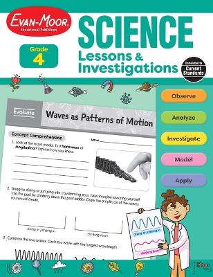 Cover of Science Lessons and Investigations, Grade 4 Teacher Resource