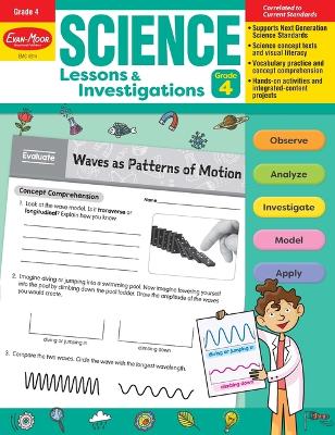 Cover of Science Lessons and Investigations, Grade 4 Teacher Resource