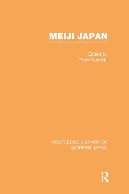 Book cover for Meiji Japan V 3