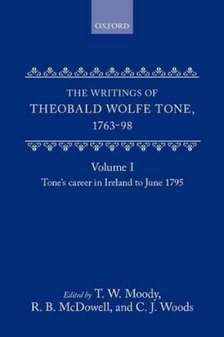 Cover of Volume I: Tone's Career in Ireland to June 1795