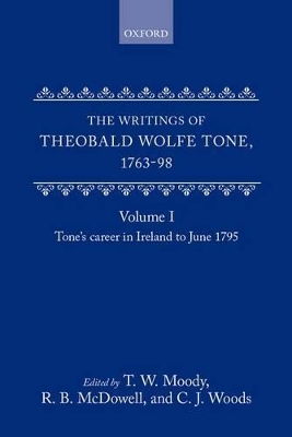 Book cover for Volume I: Tone's Career in Ireland to June 1795