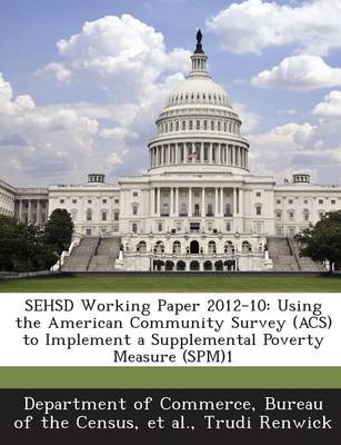 Book cover for Sehsd Working Paper 2012-10