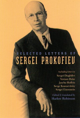 Book cover for Selected Correspondence of Sergei Prokofiev