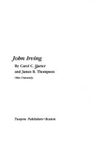 Cover of John Irving