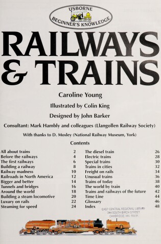 Cover of Railways & Trains
