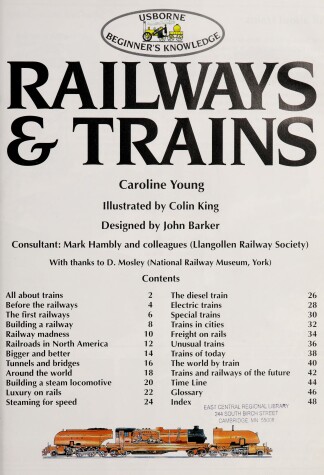 Book cover for Railways & Trains