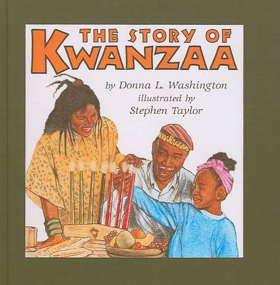 Book cover for The Story of Kwanzaa