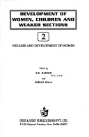 Book cover for Development of Women, Children and Weaker Sections of Society
