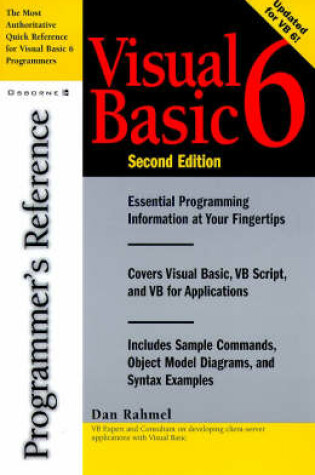 Cover of Visual Basic 6 Programmer's Reference