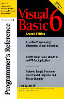 Book cover for Visual Basic 6 Programmer's Reference