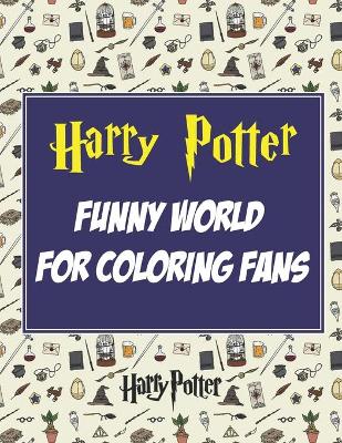 Book cover for Funny World for Coloring Fans