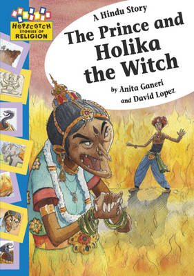 Cover of A Hindu Story - The Prince and Holika the Witch