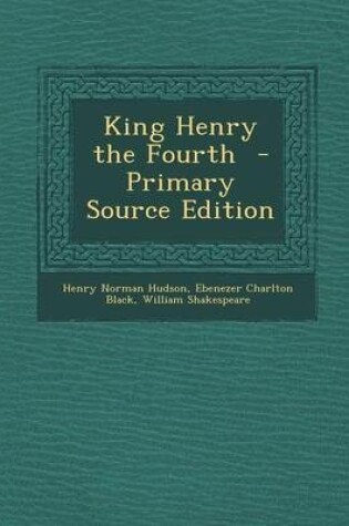 Cover of King Henry the Fourth