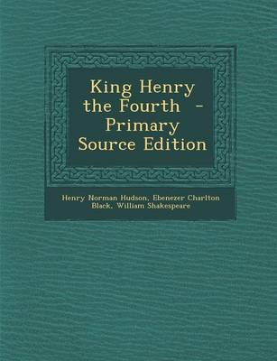 Book cover for King Henry the Fourth