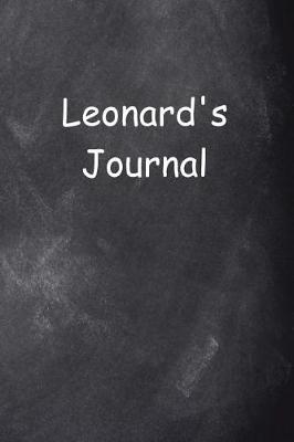 Cover of Leonard Personalized Name Journal Custom Name Gift Idea Leonard