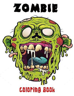 Book cover for Zombie Coloring Book