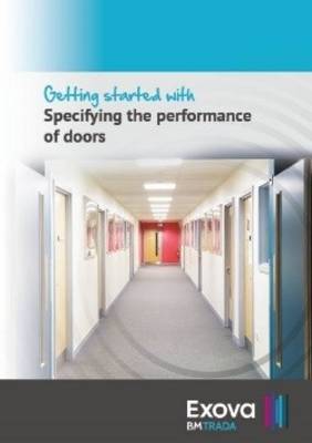 Cover of Getting Starrted with: Specifying the Performance of Doors