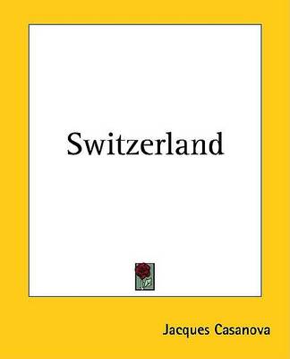 Book cover for Switzerland