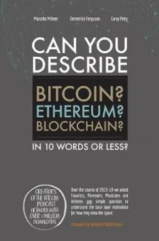 Cover of Can You Describe Bitcoin? Blockchain? Ethereum?